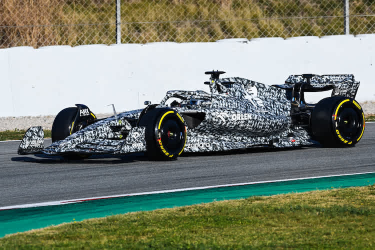 Der neue Alfa Romeo mit Robert Kubica