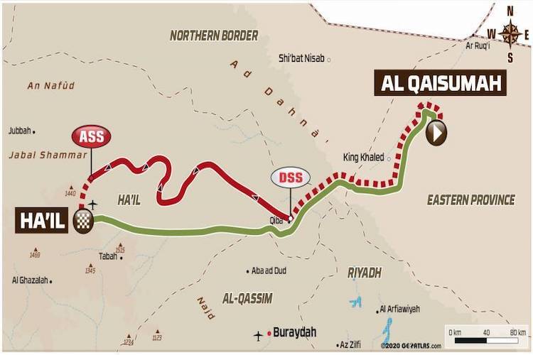 In Ha'il folgt am Samstag der Ruhetag