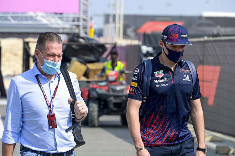 Jos und Max Verstappen