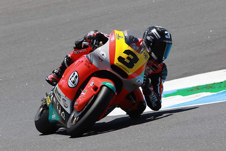 Erstes Podium für Lukas Tulovic in der Moto2-EM 2020