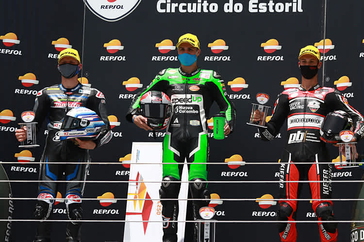 Niki Tuuli, Yari Montella, Lukas Tulovic (vlnr.)