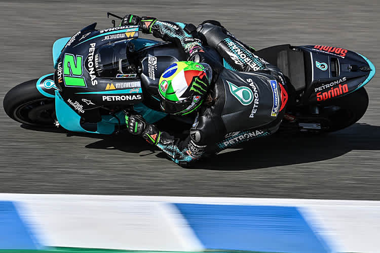 Startplatz 9 für Petronas-Yamaha-Pilot Franco Morbidelli
