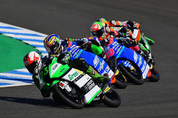 Maximilian Kofler (73) lieferte sich einen schönen Kampf mit den PrüstelGP-Piloten