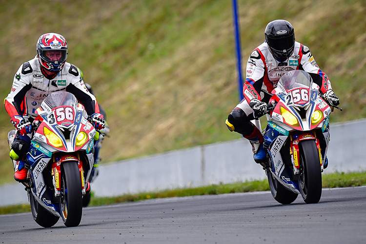 Lars Albrecht und Rico Löwe testeten für die Langstrecken-WM