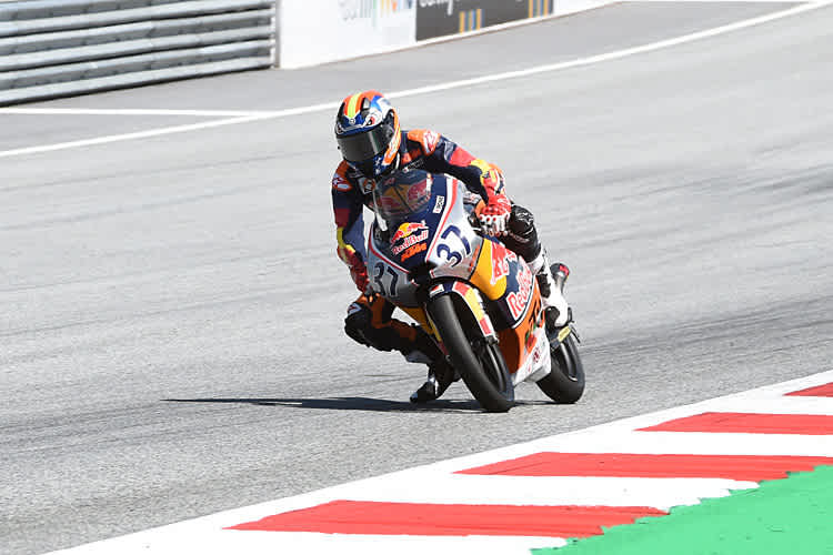 Im Vorjahr gewann Pedro Acosta den ersten LAuf auf dem Red Bull Ring