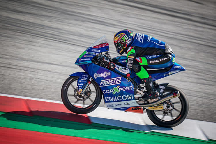 Barry Baltus düste vom letzten Startplatz noch auf Rang 18