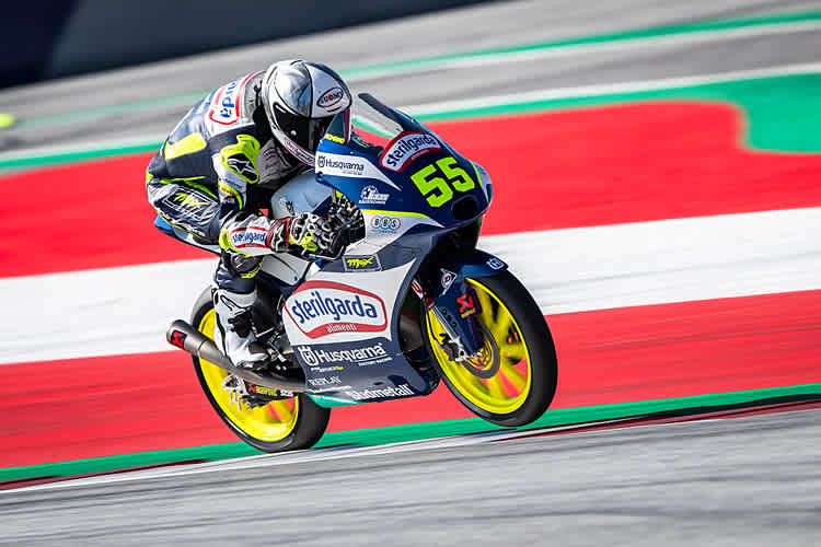 2019 gewann Romano Fenati in Spielberg, dieses Mal reichte es nur zu Platz 17