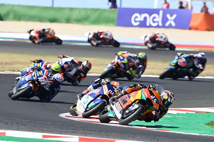 Beim ersten Misano-GP blieb Tetsuta Nagashima (45) punktelos