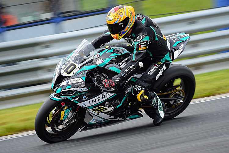 Schon bei der IDM in Hockenheim wird Finsterbusch auf der BMW von GERT56 sitzen