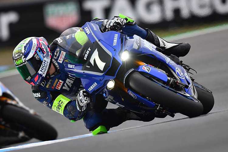 Marvin Fritz war im ersten Zeittraining der Schnellste