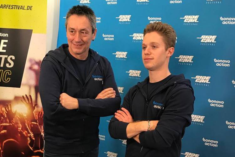 Josef Sattler (l.) und sein neuer Beifahrer Jeroen Remmé