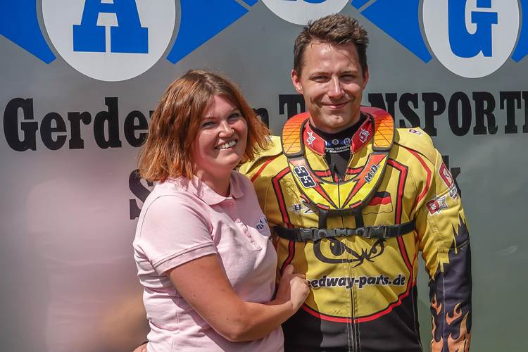 Marcel Dachs und seine Freundin Kathrin Gerdemann