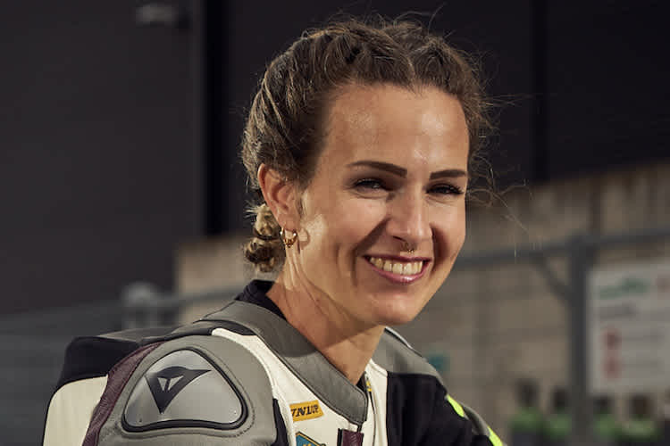 Anne van Galen will sich auch in der IDM Supersport durchsetzen