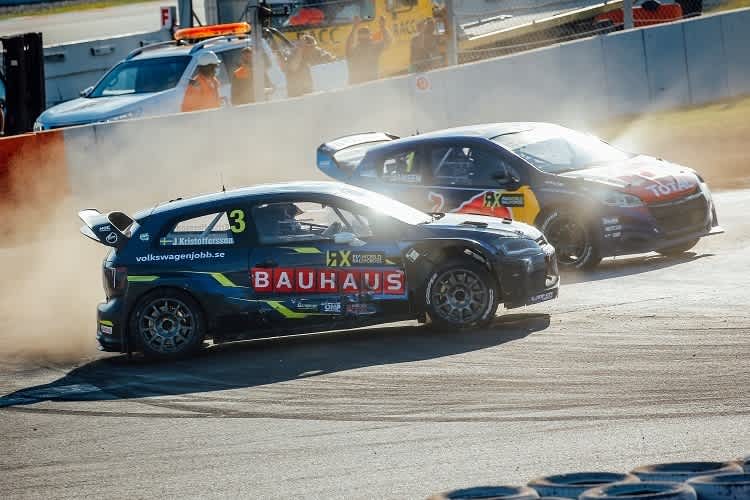 Johan Kristoffersson gegen Timmy Hansen