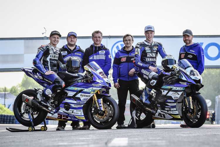 Das M32 Racing Team mit Max Enderlein (l.) und Jan-Ole Jähnig (r.)