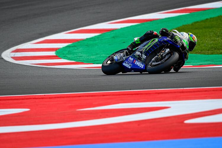 Franco Morbidelli auf seiner Yamaha M1