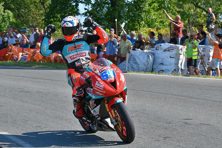 Berechtigter Jubel bei Petr Najman