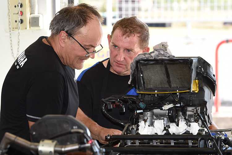 Lange waren Janez Remse (li.) und Manfred Wechselberger ratlos