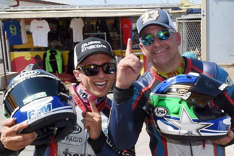 Tim Reeves (re.) und Kevin Rousseau