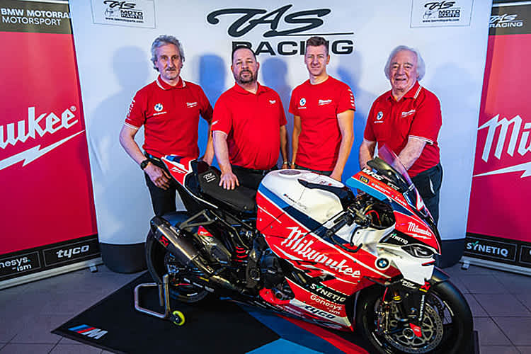 Philip McNeill, Dale McElveen (Milwaukee), Ian Hutchinson und Hector McNeill