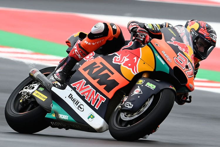 Nach zwei Läufen liegt Augusto Fernandez an der fünften Stelle in der Moto2-WM