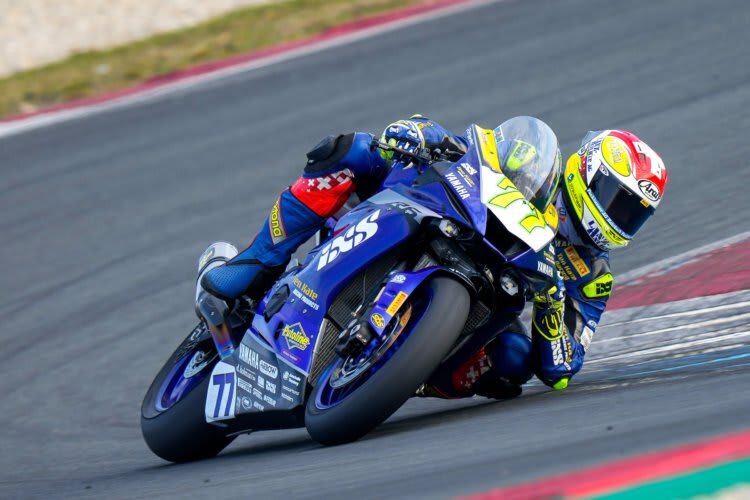 Dominique Aegerter beim Assen-Test