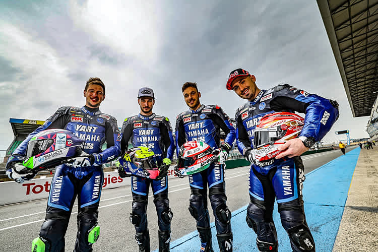 YART-Quartett: Marvin Fritz, Karel Hanika, Niccolò Canepa, Robin Mulhauser (vlnr.)