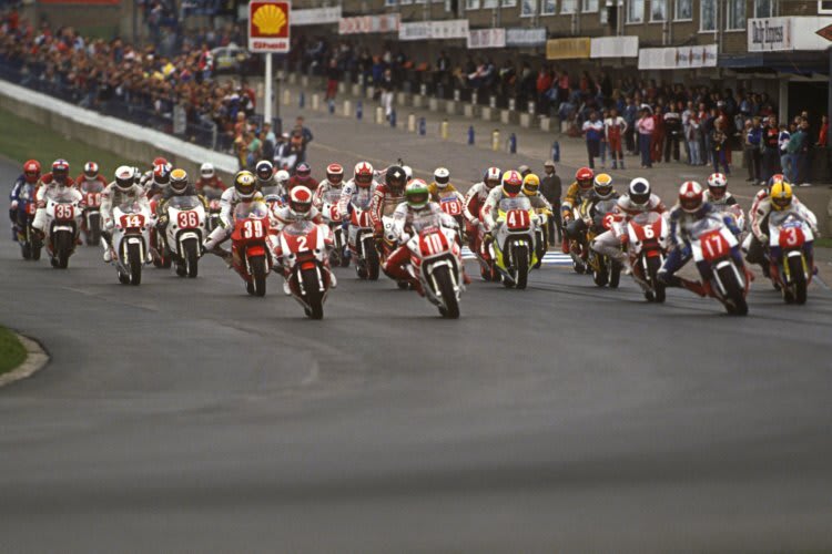 Superbike-WM 1988: Das Teilnehmerfeld war voll