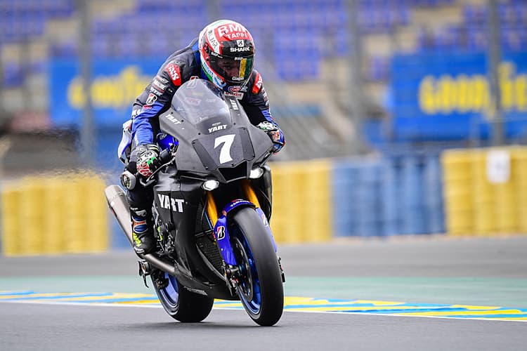 Niccolò Canepa auf der YART-Yamaha R1