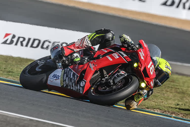 Mit spekatulären Fahrstil zum Le-Mans-Sieg: Philipp Steinmayr