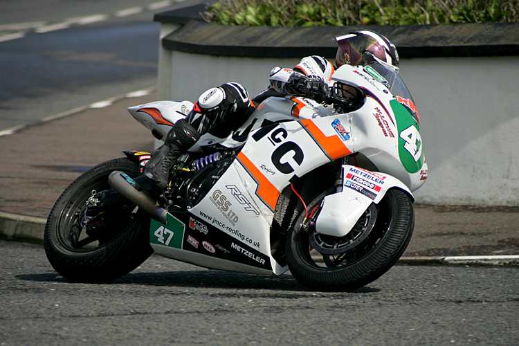 Auf der Supertwin eine Klasse für sich: Richard Cooper