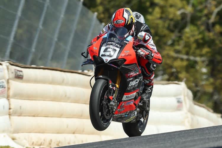 Danilo Petrucci auf dem Road Atlanta: Sieg in Rennen 1