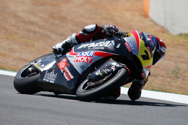 Moto2-Pilot Adam Norrodin in Jerez