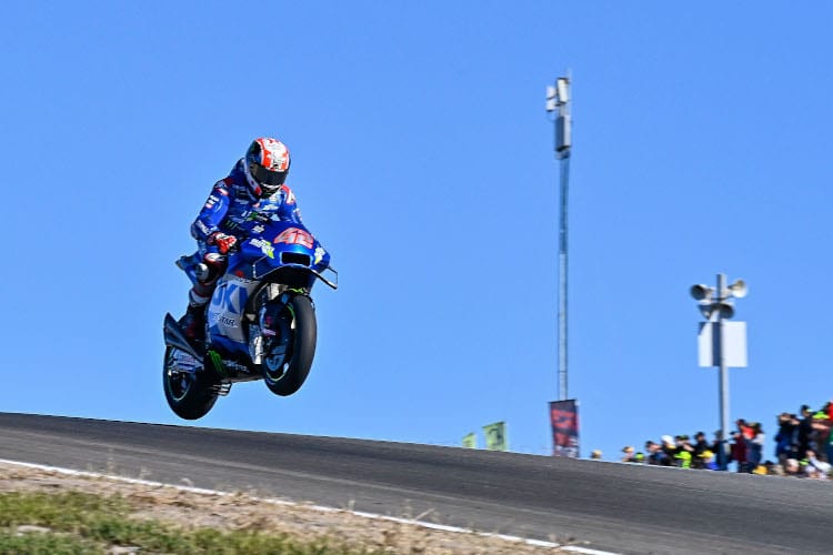 Alex Rins: Ohne Bodenhaftung in Portimão