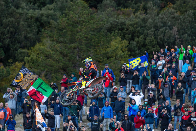 Tony Cairoli brachte die Fans zum Jubeln