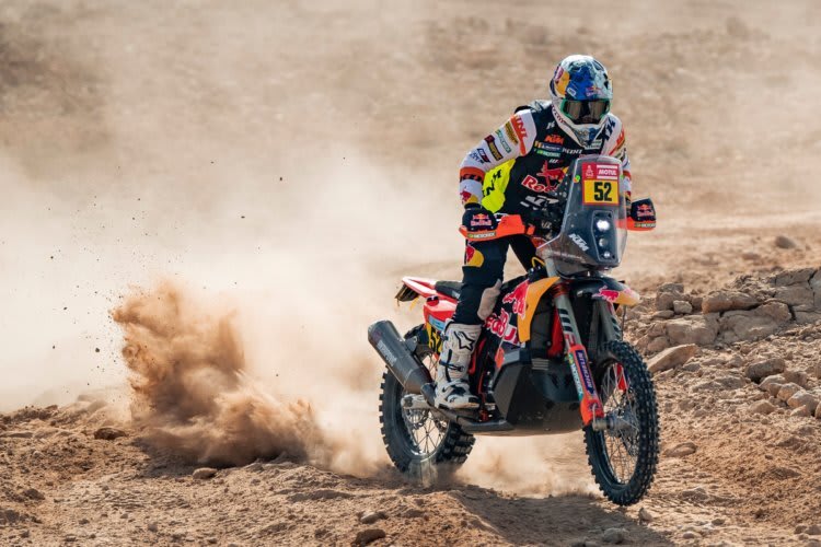 Matthias Walkner verfuhr sich auf Etappe 10