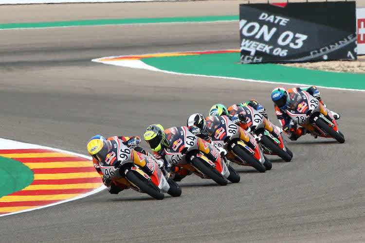 Die Red Bull Rookies in Aragón