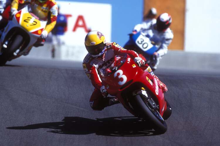 John Kocinski auf dem Weg zum Sieg beim US-GP 1993