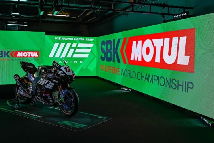 Die Box von MIE Honda ist die modernste der Superbike-WM
