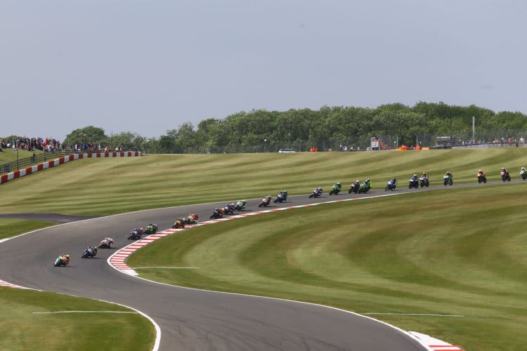 Donington Park hat sehr flüssige Passagen