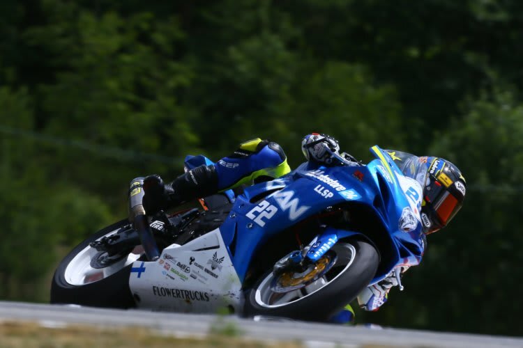 Eemeli Lahti sorgt in Assen für das Comeback von Suzuki in der Supersport-WM