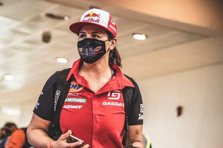 Laia Sanz erreichte bei jeder Dakar-Teilnahme das Ziel