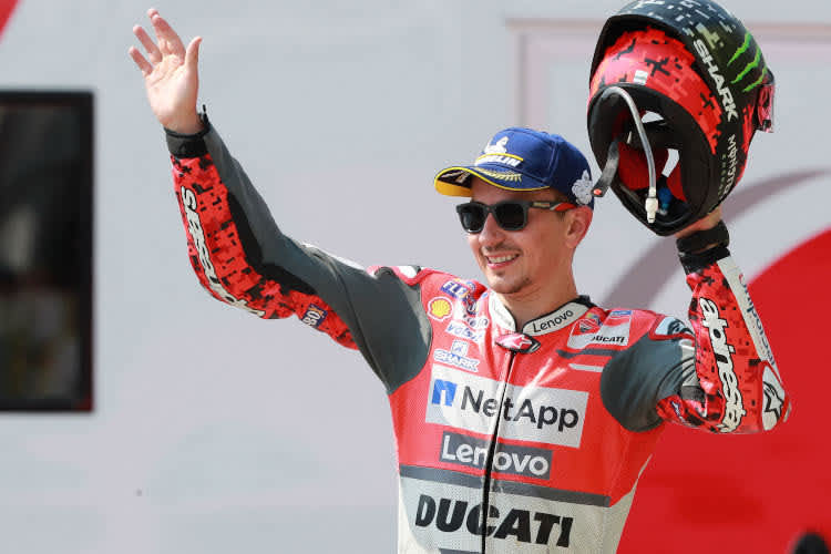 Jorge Lorenzo: Zuletzt 2018 in Jubelpose