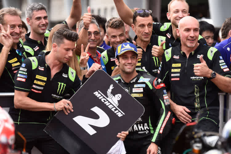 Johann Zarco und Tech3 Yamaha: Platz 2 war das höchste der Gefühle