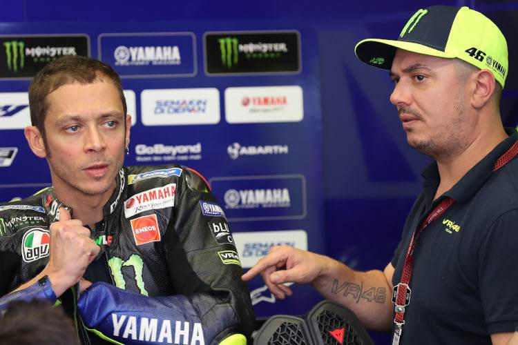 Valentino Rossi und Uccio Salucci