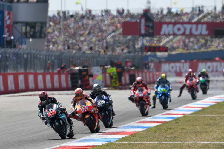 2019 spulte Fabio Quartararo in Assen Führungsrunden ab