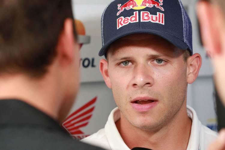 Honda-Testfahrer Stefan Bradl (30)
