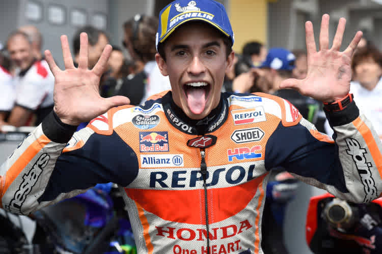 Marc Márquez, zehnfacher Sachsenring-Sieger