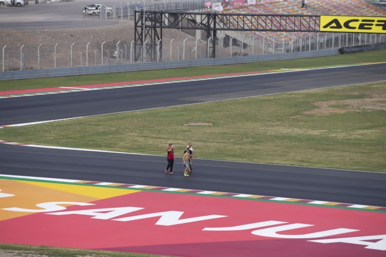 Zu Fuß war die Strecke sicher