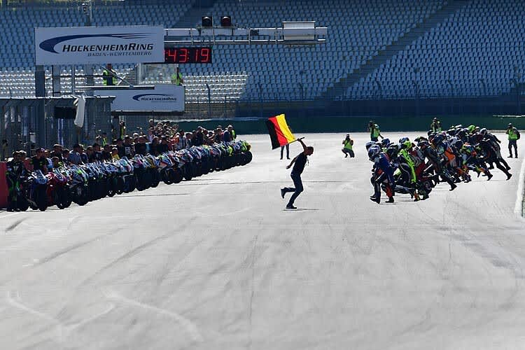 Wann und unter welchen Bedingungen Rennen in Deutschland stattfinden können, ist momentan unklar